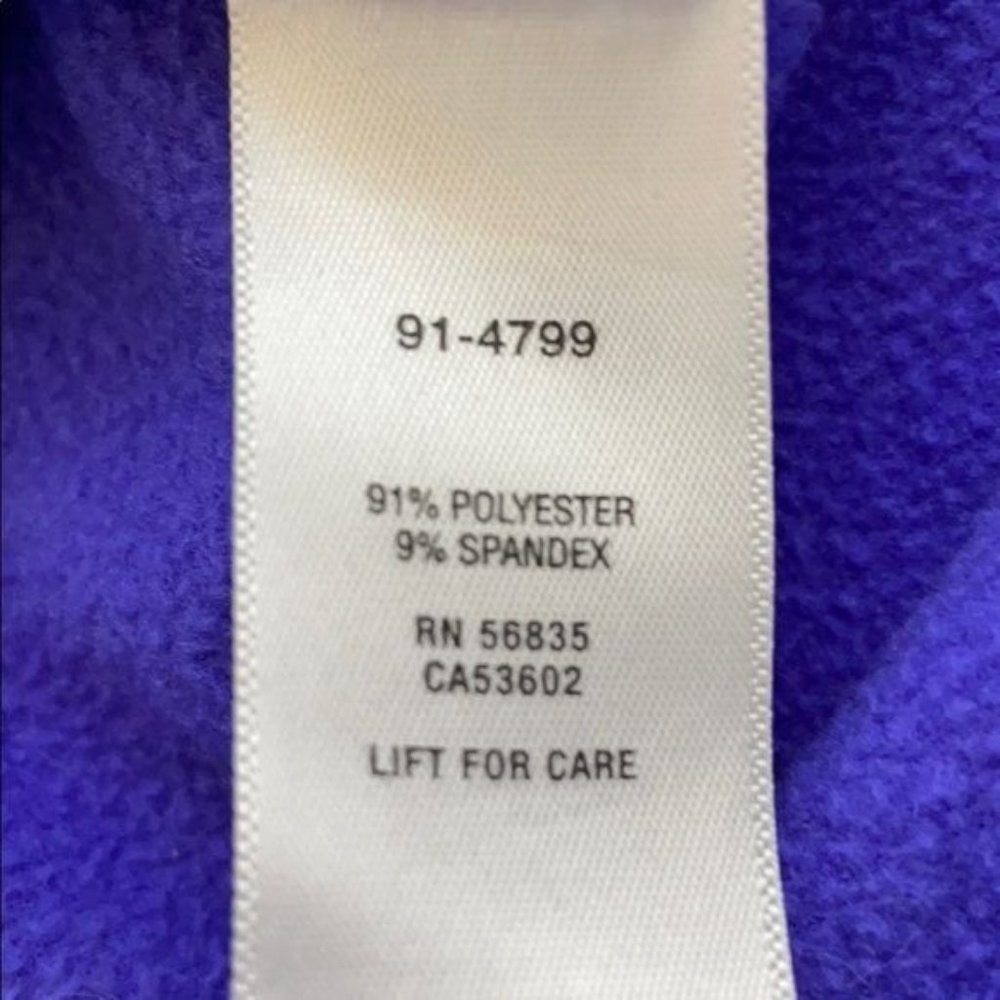 Cabela’s Womens Long Sleeve Polyester Hoodie Sweater Blue Size Medium - Picture 11 of 14